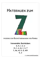 Vorschau - Spiele - Buchstabenmappen – Komplettpaket | Alle Buchstaben & Lautverbindungen | Lesen lernen, Schreiben lernen & Buchstabeneinführung | Deutsch 1. Klasse | Karibu 1 (2016) – Deutsche Fibelschrift - Seite 3
