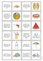 Vorschau - Stationenlernen - Summer: Reading Domino (Englisch) - Seite 3