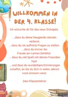Vorschau - Anderer Materialtyp - Willkommensgruß für die 4. Klasse - Seite 2