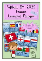 Vorschau - Spiele - Fußball EM Frauen 2025: Lesespiel - Deckblatt