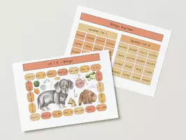 Vorschau - Spiele - ck / k - Bingo - Deckblatt