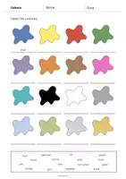 Vorschau - Arbeitsblätter - Colours: Vocabulary Worksheet 1 (Englisch) - Seite 3