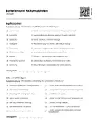 Vorschau - Arbeitsblätter - Batterien und Akkumulatoren (Lückentext und Übungen) - Seite 2