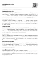 Vorschau - Arbeitsblätter - Brechung von Licht (Lückentext und Übungen) - Deckblatt