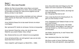 Vorschau - Arbeitsblätter - Theaterstück für Ethikunterricht „Die Lüge im Park“ - Seite 3