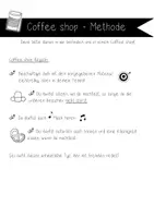Vorschau - Poster - Coffee shop Methode - Classroom management - Seite 1