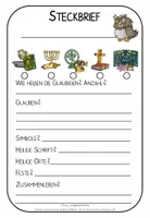 Vorschau - Arbeitsblätter - Religion: Arbeitsblätter Kirchenraum - Kirchenjahr - Weltreligionen (www.kirche-entdecken.de) - Seite 1