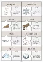 Vorschau - Stationenlernen - Arctic and Antarctic: Puzzle (Englisch) - Seite 3