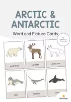 Vorschau - Poster - Arctic and Antarctic / Arktis und Antarktis: 30+ Bildkarten auf Englisch (Flashcards) - Deckblatt