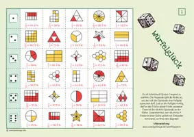 Vorschau - Spiele - Brüche in Prozentsatz umrechnen - Spiel (Würfelglück) - Seite 2