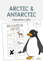Vorschau - Spiele - Arctic and Antarctic: Education Lotto (Englisch) - Deckblatt