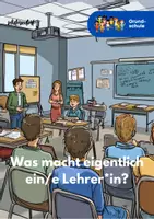 Vorschau - Unterrichtsreihen - Was macht eigentlich ein Lehrer? – Unterrichtsmaterial für die Grundschule (Klassen 1–4) - Deckblatt