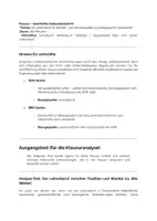 Vorschau - Arbeitsblätter - Klausur: Der Lehrerberuf im Wandel – von Staatsloyalität zu pädagogischer Autonomie? - Deckblatt