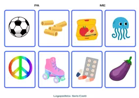 anteprima - Esercizi - Flash Cards Metafonologiche- Ilaria Casti - Pagina 1