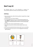 Vorschau - Spiele - Toys: Don’t say it! (Englisch) - Seite 1