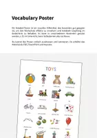 Vorschau - Poster - Toys: Vocabulary Poster (Englisch) - Seite 1