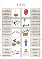 Vorschau - Stationenlernen - Toys: Clip Cards / Klammerkarten (Englisch) - Seite 3