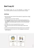 Vorschau - Spiele - Party: Don’t say it! (Englisch) - Seite 1