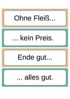 Vorschau - Spiele - Sport - !Freebie! Spiel Sprichworträtsel für alle Jahrgangsstufen - Seite 3