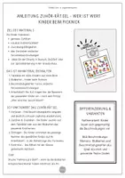 Vorschau - Stundenentwürfe - Zuhör-Rätsel – Wer ist wer? Hör genau hin! Hörrätsel mit Kindern beim Picknick im Park – DaZ |Deutsch Klasse 1–3 | Personenbeschreibungen & Hörverstehen für Klasse 1–3 | Hör-/Hörsehverstehen | Fächerübergreifend | Fertige Vertretungsstunde - Seite 1