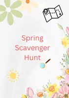 Προεπισκόπηση - Διαδραστικό υλικό - Spring Scavenger Hunt Game - Εξώφυλλο