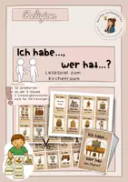 Vorschau - Spiele - Lesespiel Kirchenraum entdecken – Ich habe, wer hat? (Spiel ab Klasse 3) - Deckblatt