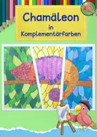 Vorschau - Mal- und Bastelvorlagen - Kunst Farbenlehre, Komplementärfarben, Grundschule - Deckblatt
