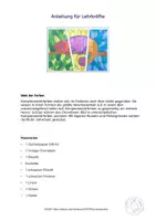 Vorschau - Mal- und Bastelvorlagen - Kunst Farbenlehre, Komplementärfarben, Grundschule - Seite 3