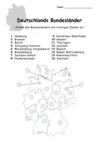 Vorschau - Arbeitsblätter - Arbeitsblätter BUNDESLÄNDER Deutschland Erdkunde/Sachkunde - Seite 2