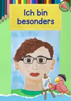 Vorschau - Mal- und Bastelvorlagen - Kunst Portrait, Eigenporträt malen/ Ich bin besonders - Deckblatt