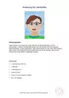 Vorschau - Mal- und Bastelvorlagen - Kunst Portrait, Eigenporträt malen/ Ich bin besonders - Seite 3