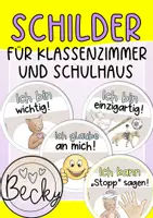 Vorschau - Poster - Sparpaket: Klassenzimmer (Schilder) - Seite 1