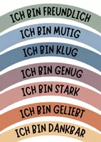 Vorschau - Poster - POSTER: ICH BIN... (klug, mutig, stark,...) - Seite 1