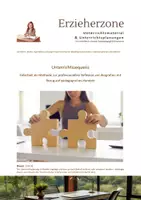 Vorschau - Stundenentwürfe - Fallarbeit als Methode zur professionellen Reflexion von Biografien mit Bezug auf pädagogisches Handeln, Lernfeld 6: „Kinder, Jugendliche und junge Erwachsene bei der Bewältigung besonderer Lebenssituationen unterstützen“, Erzieherausbildung - Deckblatt
