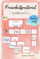 Vorschau - Spiele - Freiarbeit: Lesedomino U - Deckblatt