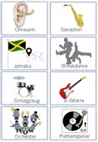 Vorschau - Präsentationen/Tafelbilder - Eule findet den Beat Tafelkarten Musikrichtungen - Seite 3