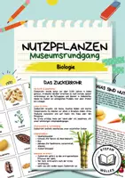 Vorschau - Arbeitsblätter - Nutzpflanzen - Großer Museumsrundgang - Deckblatt