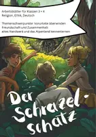 Vorschau - Arbeitsblätter - Der Schrazelschatz - ein Krimi, ideal für Wenigleser - Deckblatt
