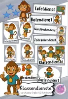 Vorschau - Poster - Klassendienste Affenklasse - Visualisierungen in 3 verschiedenen Formaten - Deckblatt