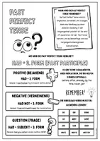 Vorschau - Arbeitsblätter - 5 worksheets zur Übung des Past Perfect mit Lösungen für die Sekundarstufe 1 - Seite 1