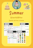 Vorschau - Arbeitsblätter - Summer holidays - Arbeitsblätter - Deckblatt