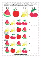 anteprima - Esercizi - Matematica - Classe prima - Pagina 1