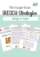 Vorschau - Arbeitsblätter - Mini-Escape-Room: Rechtschreibstrategien (FRESCH) - Deckblatt