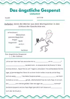 Vorschau - Arbeitsblätter - Gruselgeschichte schreiben_ Material Unterrichtsbesuch - Seite 2