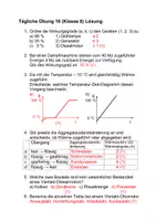 Vorschau - Arbeitsblätter - Physik Wirkungsgrad Aggregatzustand tägliche Übung Prüfungsvorbereitung Arbeitsblatt mit Lösung - Seite 1