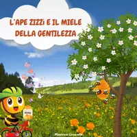 anteprima - Materiale interattivo - L'ape Zizzì e il miele della gentilezza - Pagina di copertina