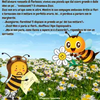 anteprima - Materiale interattivo - L'ape Zizzì e il miele della gentilezza - Pagina 1