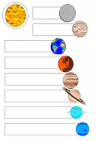 Vorschau - Arbeitsblätter - Planeten / Sonnensystem (Planets): Sparpaket (CLIL) - Fächerübergreifend - Kl. 3/4 - Seite 3