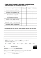 Vorschau - Arbeitsblätter - Materialpaket - DaZ: Präteritum üben und vertiefen - Seite 2