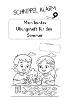 Vorschau - Arbeitsblätter - Scherenübungen Sommer | Feinmotorik zum Schneiden & Kleben - Seite 2